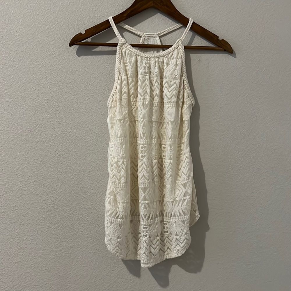 Francesca’s Lace Tank Size S